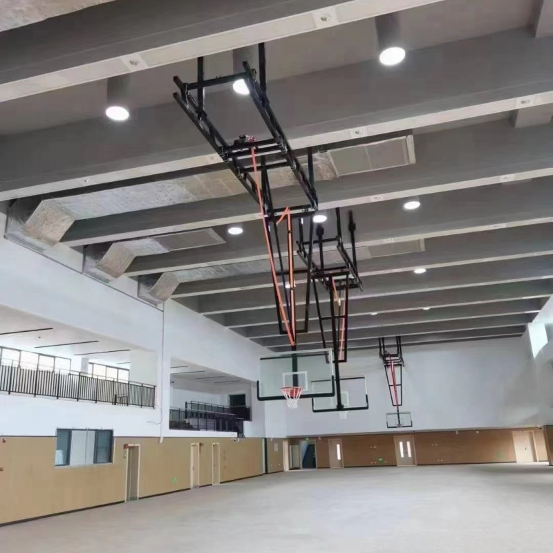 阿克苏地区地埋篮球架升降篮球架 - 价格